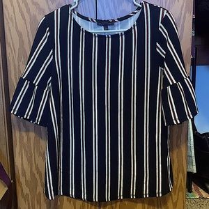 striped blouse